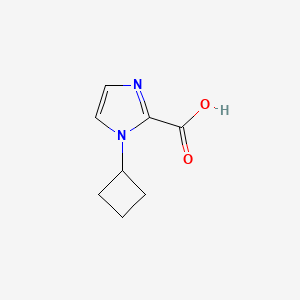 1-Cyclobutylimidazole-2-carboxylic acid