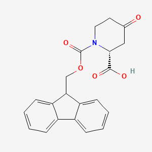 (R)-1-Fmoc-4-oxopiperidine-2-carboxylic acid