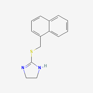 molecular formula C14H14N2S B2629053 ZERENEX ZXG004858 CAS No. 102080-03-5