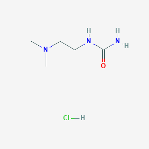 molecular formula C5H14ClN3O B2629127 [2-(Dimethylamino)ethyl]urea hydrochloride CAS No. 142713-75-5