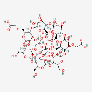 molecular formula C56H84O49 B2629365 Carboxymethyl-beta-cyclodextrin CAS No. 218269-34-2