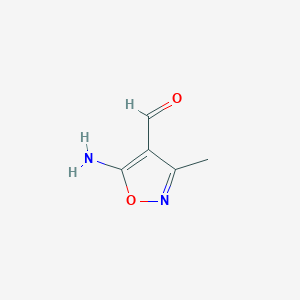 5-Amino-3-methylisoxazole-4-carbaldehyde