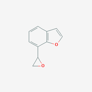 molecular formula C10H8O2 B026294 7-(Oxiran-2-yl)benzofuran CAS No. 106619-08-3