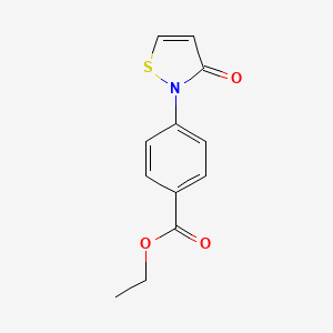 molecular formula C12H11NO3S B2629438 KM04416 