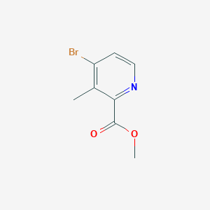 molecular formula C8H8BrNO2 B2629499 Methyl 4-bromo-3-methylpicolinate CAS No. 1266378-71-5