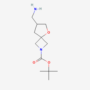 tert-Butyl 7-(aminomethyl)-5-oxa-2-azaspiro[3.4]octane-2-carboxylate