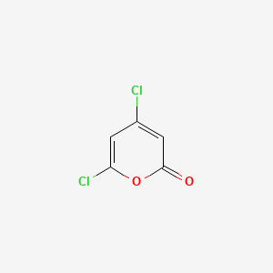 molecular formula C5H2Cl2O2 B2629615 4,6-Dichloro-2H-pyran-2-one CAS No. 129660-01-1
