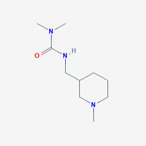 1,1-Dimethyl-3-[(1-methylpiperidin-3-yl)methyl]urea