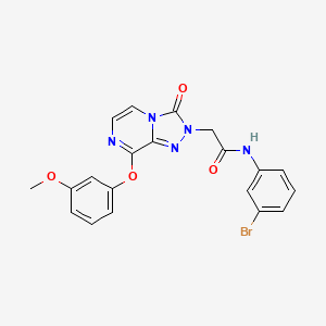 4-fluoro-3-methoxy-N-(3-methylbenzyl)-1-benzothiophene-2-carboxamide