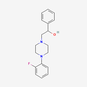 2-[4-(2-Fluorophenyl)piperazin-1-yl]-1-phenylethanol