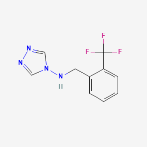 N-[2-(trifluoromethyl)benzyl]-4H-1,2,4-triazol-4-amine