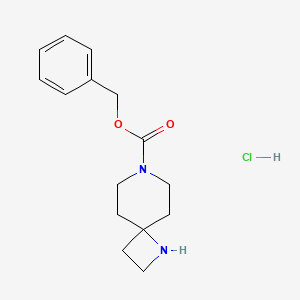 Benzyl 1,7-diazaspiro[3.5]nonane-7-carboxylate hydrochloride