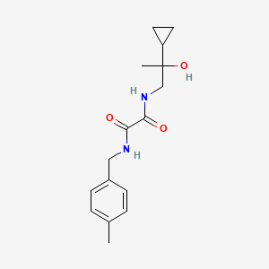 N1-(2-cyclopropyl-2-hydroxypropyl)-N2-(4-methylbenzyl)oxalamide
