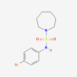 N-(4-bromophenyl)azepane-1-sulfonamide
