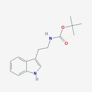 molecular formula C15H20N2O2 B026297 tert-Butyl (2-(1H-indol-3-yl)ethyl)carbamate CAS No. 103549-24-2