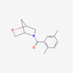 2-Oxa-5-azabicyclo[2.2.1]heptan-5-yl(2,5-dimethylphenyl)methanone