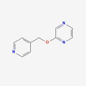 2-[(Pyridin-4-yl)methoxy]pyrazine