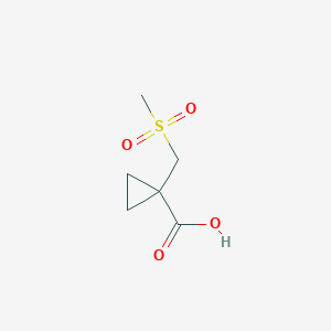 1-((Methylsulfonyl)methyl)cyclopropane-1-carboxylic acid