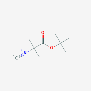 molecular formula C9H15NO2 B2629724 Tert-butyl 2-isocyano-2-methylpropanoate CAS No. 33036-91-8