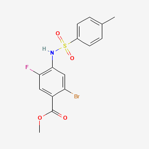 Methyl 2-Bromo-5-fluoro-4-(4-methylphenylsulfonamido)benzoate
