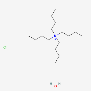 molecular formula C16H38ClNO B2629813 Tetrabutylammonium chloride hydrate CAS No. 37451-68-6; 88641-55-8