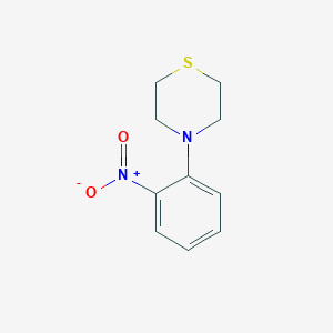 molecular formula C10H12N2O2S B2629977 4-(2-Nitrophenyl)thiomorpholine CAS No. 428819-37-8