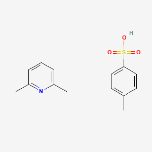 molecular formula C14H17NO3S B2630026 2,6-Dimethylpyridine 4-methylbenzenesulfonate CAS No. 93471-41-1