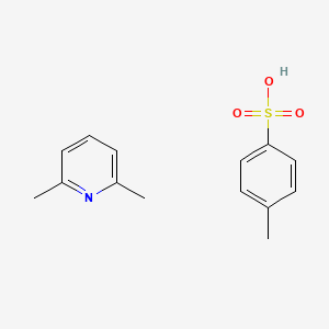 molecular formula C14H17NO3S B2630026 2,6-Dimethylpyridinium P-toluenosulfonate CAS No. 93471-41-1