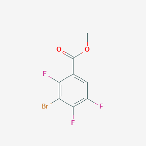 molecular formula C8H4BrF3O2 B2630078 Methyl 3-bromo-2,4,5-trifluorobenzoate CAS No. 195532-60-6