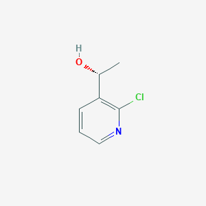 molecular formula C7H8ClNO B2630141 (1R)-1-(2-chloropyridin-3-yl)ethan-1-ol CAS No. 2227861-50-7