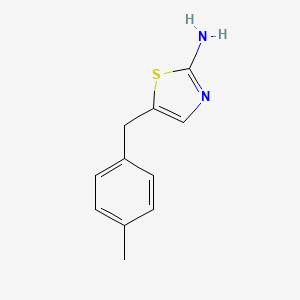 5-(4-Methylbenzyl)-1,3-thiazol-2-amine