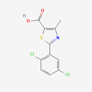 2-(2,5-Dichlorophenyl)-4-methylthiazole-5-carboxylic acid