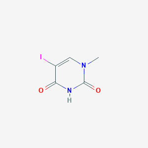 molecular formula C5H5IN2O2 B2630466 5-Iodo-1-methyluracil CAS No. 45774-47-8