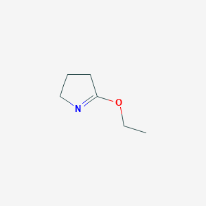 molecular formula C6H11NO B2630547 2-Ethoxy-1-pyrroline CAS No. 931-46-4