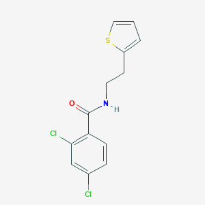 molecular formula C13H11Cl2NOS B263056 2,4-dichloro-N-[2-(2-thienyl)ethyl]benzamide 