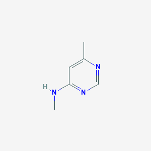 molecular formula C6H9N3 B2630607 N,6-dimethylpyrimidin-4-amine CAS No. 52698-56-3