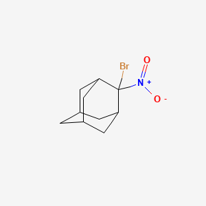molecular formula C10H14BrNO2 B2630894 2-bromo-2-nitroadamantane CAS No. 40854-02-2