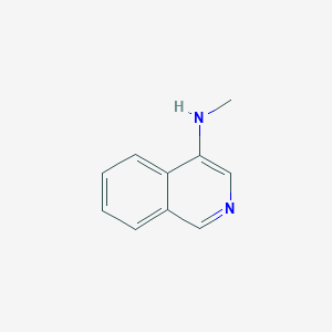 molecular formula C10H10N2 B2630921 N-methylisoquinolin-4-amine CAS No. 1315303-80-0