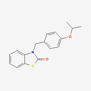 3-(4-Isopropoxy-benzyl)-3H-benzothiazol-2-one
