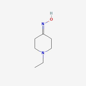 molecular formula C7H14N2O B2631083 1-Ethylpiperidin-4-one oxime CAS No. 272442-34-9