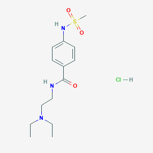 molecular formula C14H24ClN3O3S B026311 Sematilide Hydrochloride CAS No. 101526-62-9
