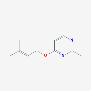 2-Methyl-4-(3-methylbut-2-enoxy)pyrimidine