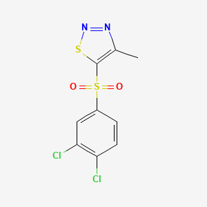 5-[(3,4-Dichlorophenyl)sulfonyl]-4-methyl-1,2,3-thiadiazole