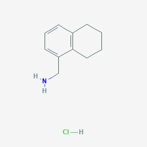 5,6,7,8-Tetrahydronaphthalen-1-ylmethanamine;hydrochloride