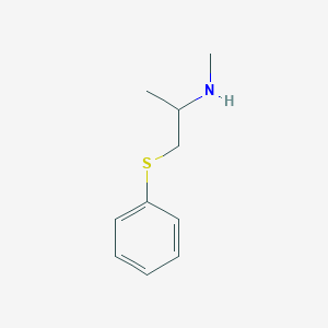 Methyl[1-(phenylsulfanyl)propan-2-yl]amine