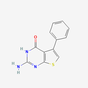 2-Amino-5-phenylthieno[2,3-d]pyrimidin-4(3H)-one