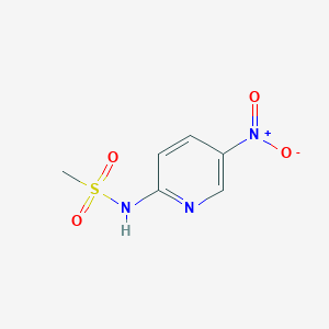 molecular formula C6H7N3O4S B2631428 N-(5-nitropyridin-2-yl)methanesulfonamide CAS No. 170793-53-0