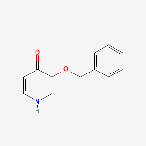 molecular formula C12H11NO2 B2631552 3-(Benzyloxy)-1,4-dihydropyridin-4-one CAS No. 1138-45-0