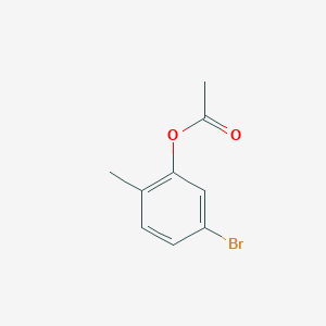 molecular formula C9H9BrO2 B2631660 5-Bromo-2-methylphenyl acetate CAS No. 86297-38-3