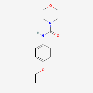 molecular formula C13H18N2O3 B2631777 N-(4-ethoxyphenyl)morpholine-4-carboxamide CAS No. 295364-97-5
